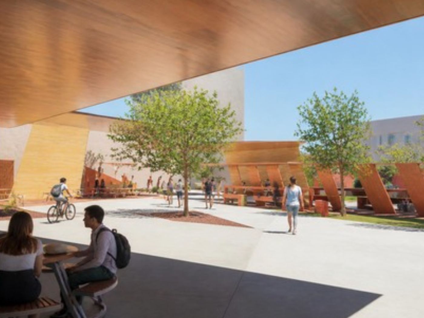 Forest Mall, rendering of Thomas Chung's design. Not built.